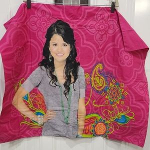 Y2K Selena Gomez pink pillow case sham